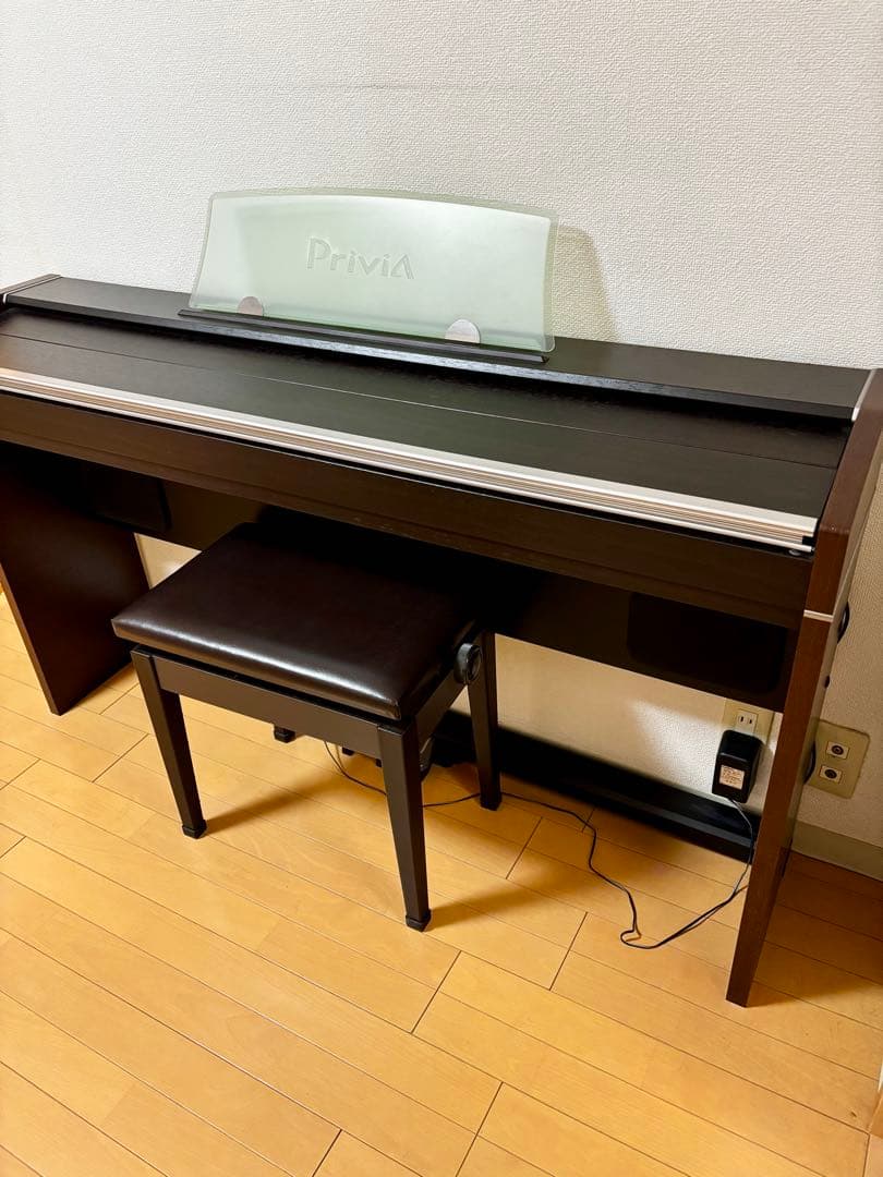 指定日特価❣️電子ピアノCASIO Privia PX-700 椅子付き♪直接渡し