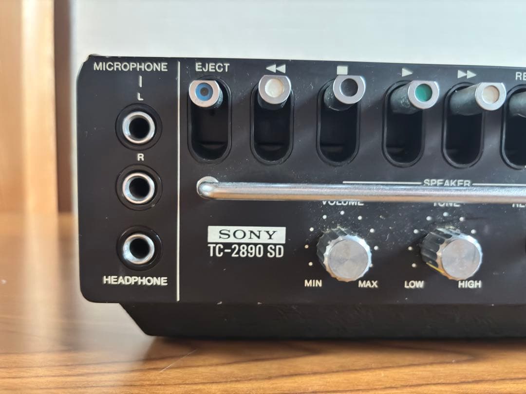 SONY デンスケ　TC−2890 SD 動作未確認