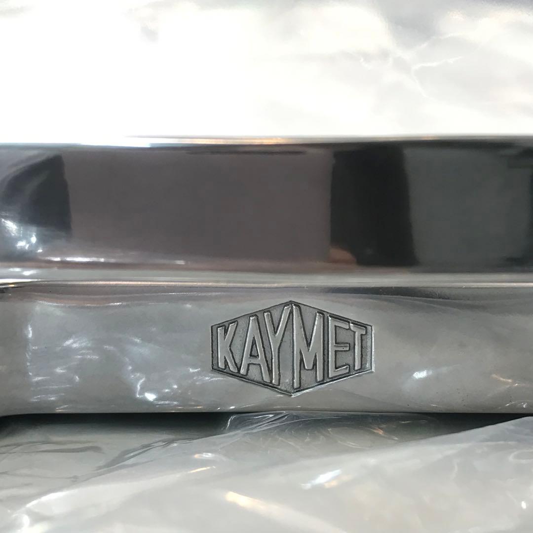 未使用　KAYMET ケイメット　トレイ　トレー　ホワイト　テーブルウェア