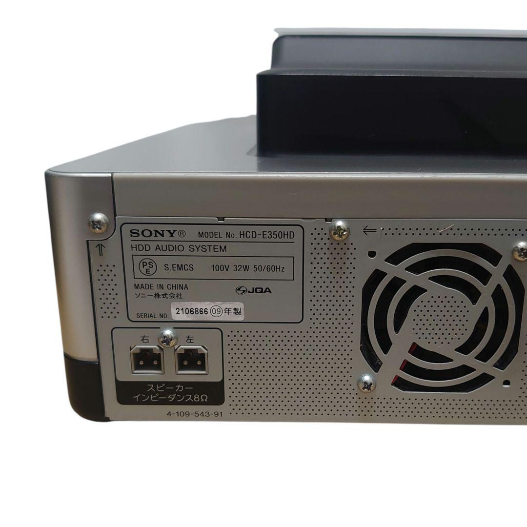 SONY NETJUKE HDD160GBコンポ HCD-E350HD