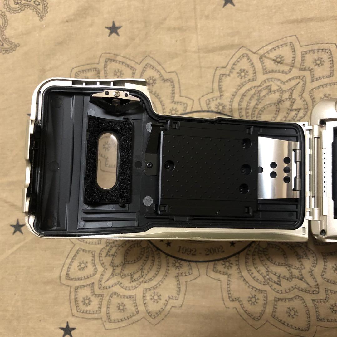 美品 OLYMPUS μ ZOOM 115 DELUXE 電池付 フィルムカメラ