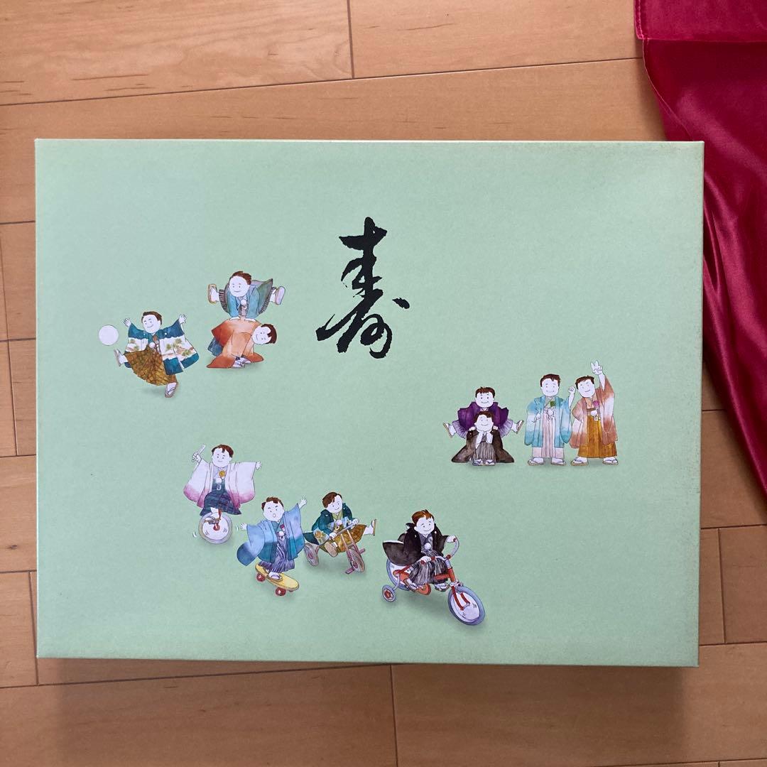 値下げ　七五三　五歳　男の子袴セット　57cm