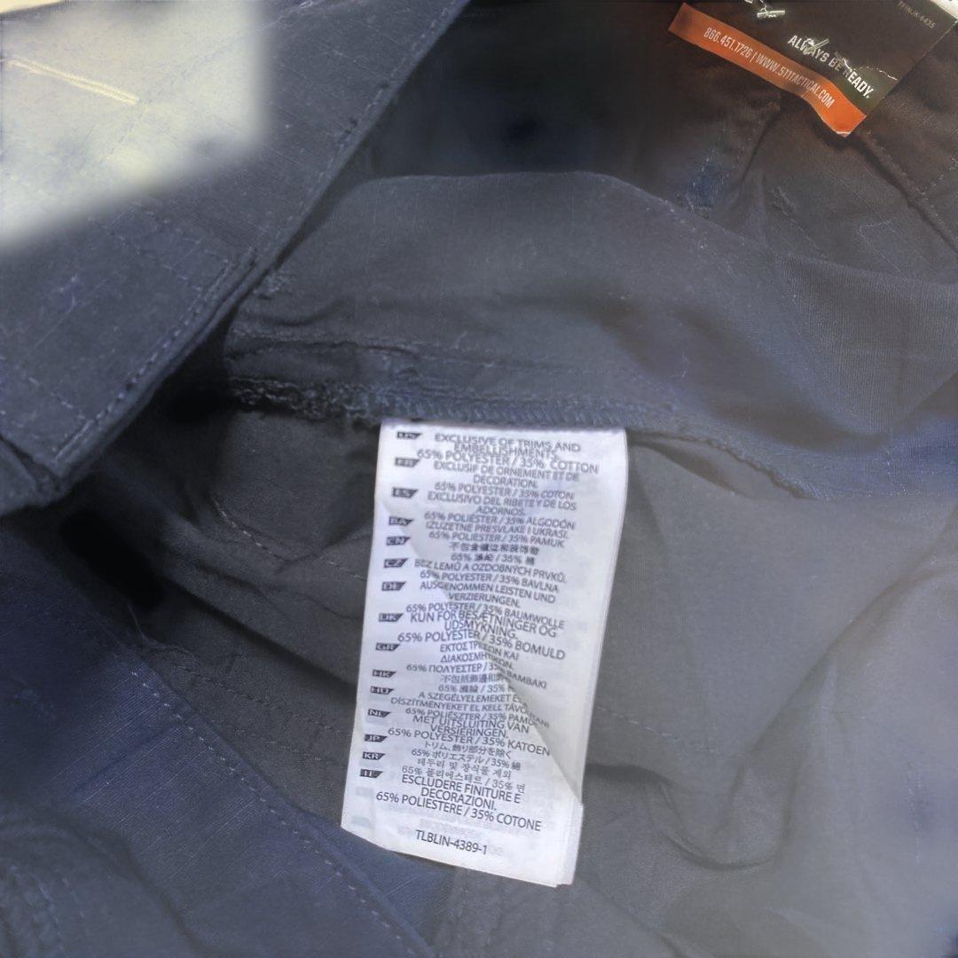 ［未使用］５.11 ファイブイレブンタクティカル　パンツ　ネイビーW38