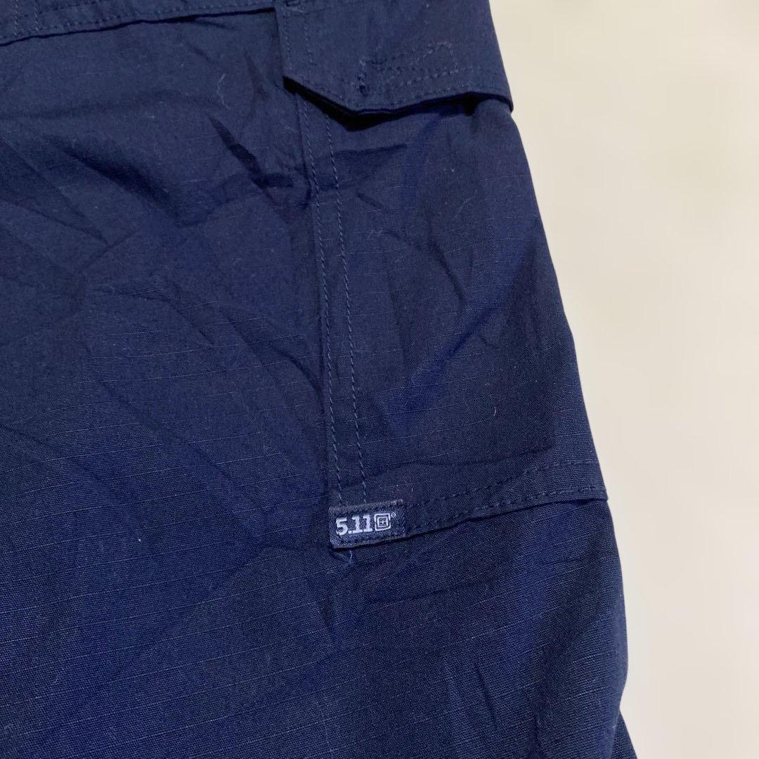 ［未使用］５.11 ファイブイレブンタクティカル　パンツ　ネイビーW38