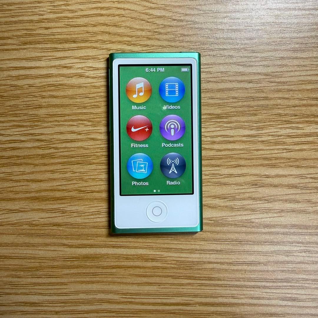 ☆動作確認済 iPod nano 第7世代 グリーン Bluetooth