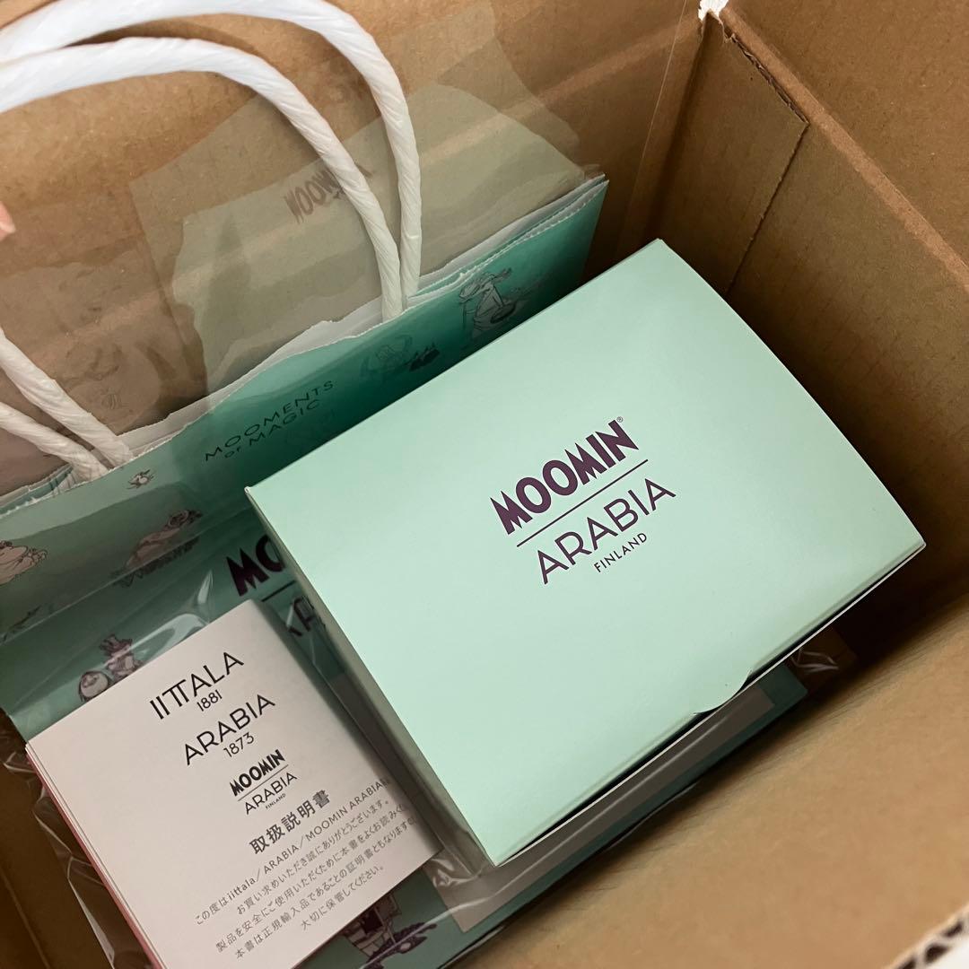 ムーミン ミニフィギュア LOVE 30周年 & 通常版マグ セット アラビア