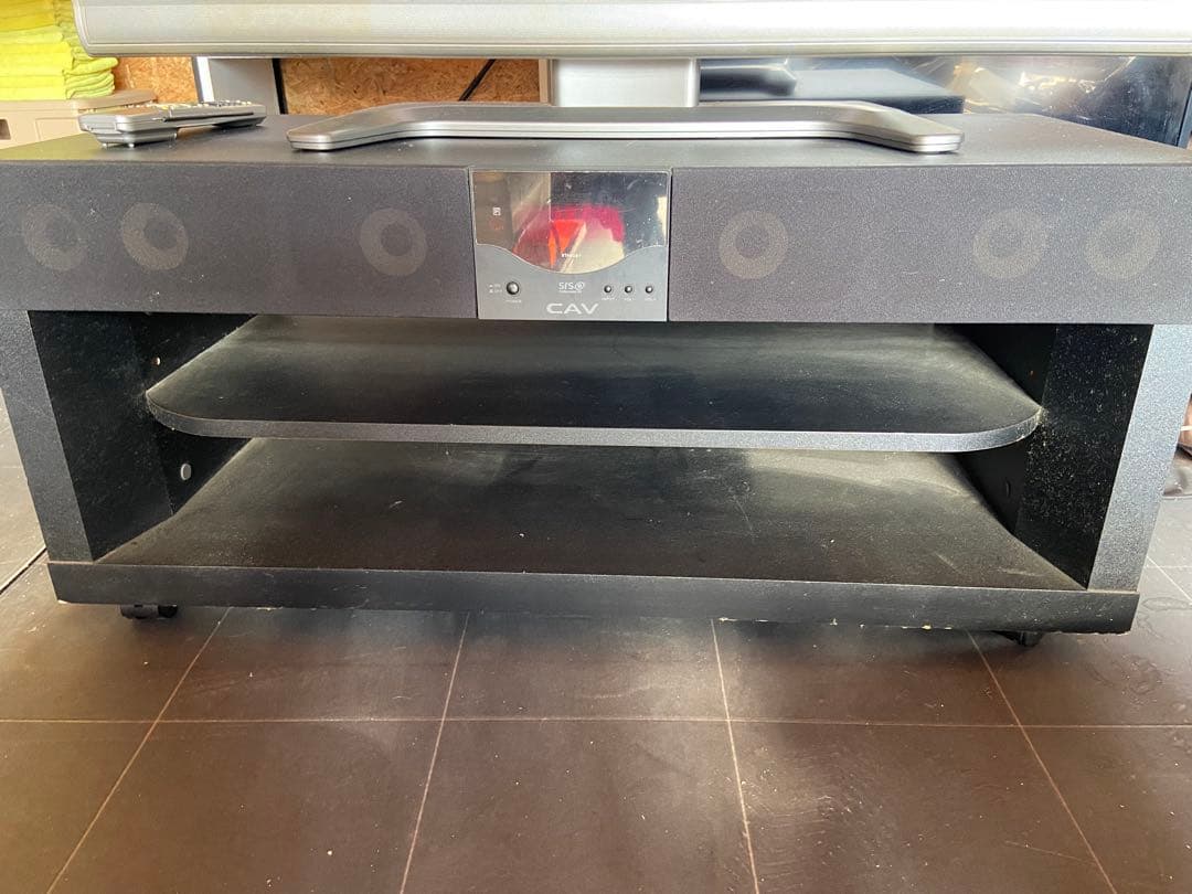 AQUOS 37型テレビ ＋CAVスピーカー＋テレビ台セット