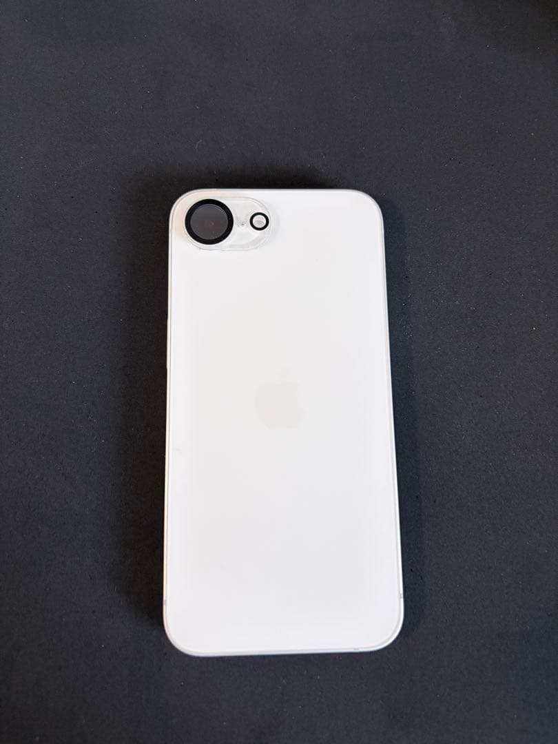 iPhone16e 128GB ホワイト バッテリー100%