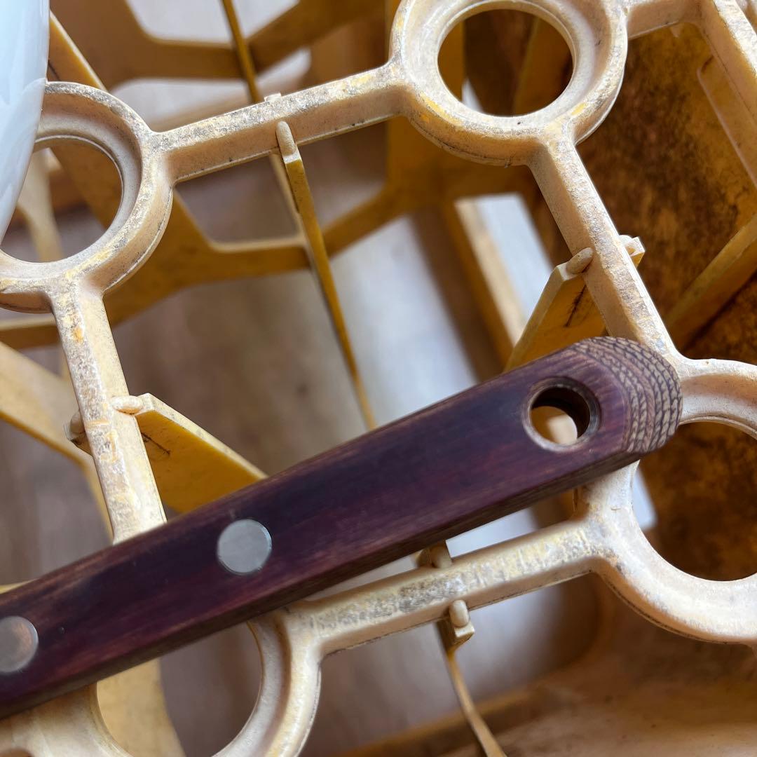 新品未使用 マルビシ ホーロー 両手鍋　昭和　レトロ 調理器具 お玉付き 花柄