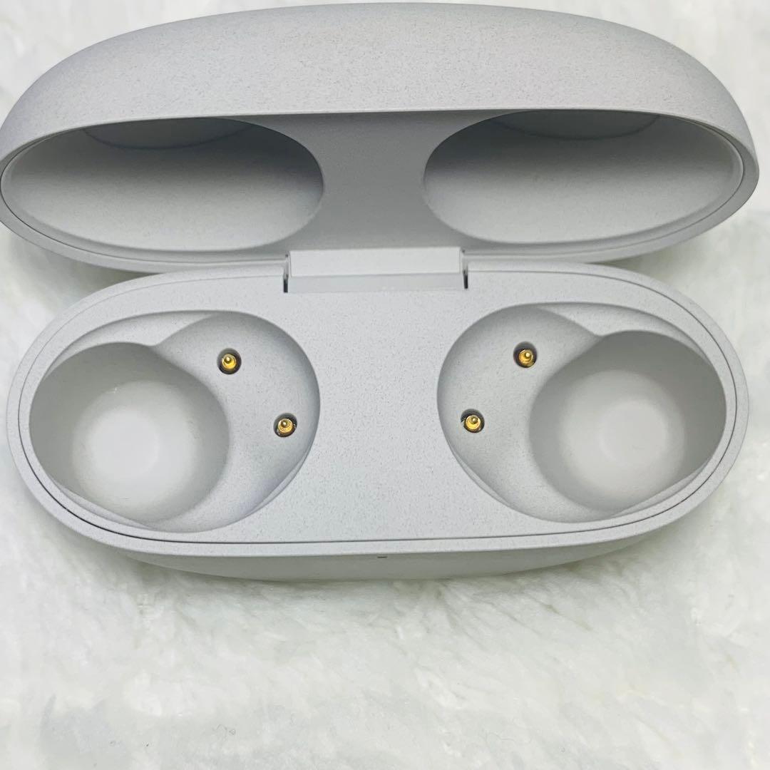 美品 SONY WF-1000XM5 プラチナシルバー 充電ケース 4