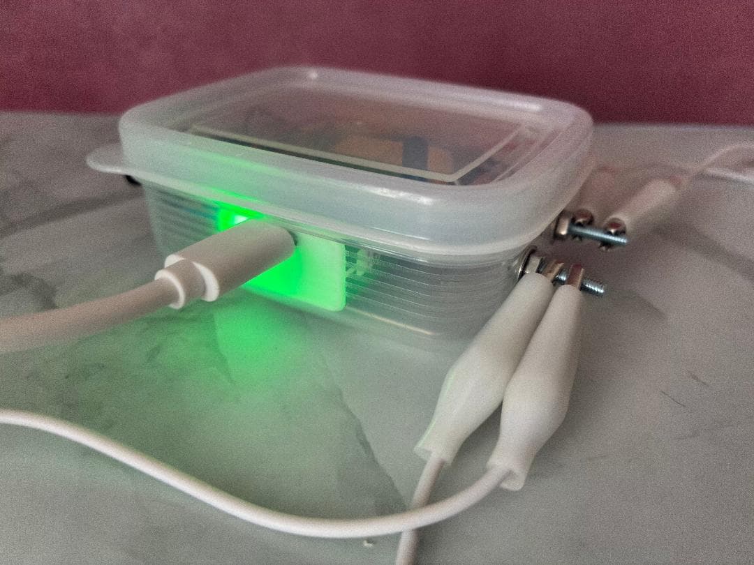 汗腺ショット（実験用水素イオン導入器）