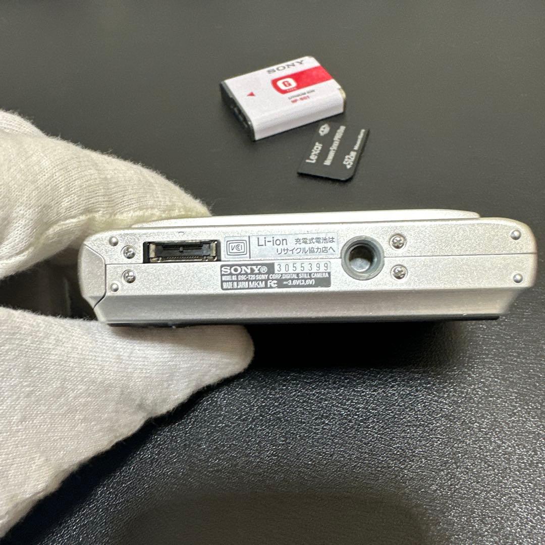 SONY Cyber−Shot DSC-T20 動作確認済　中古良品