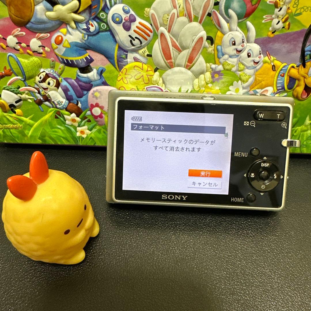 SONY Cyber−Shot DSC-T20 動作確認済　中古良品