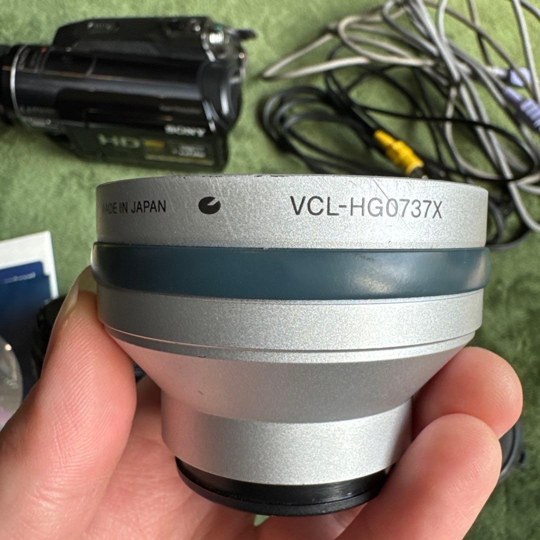 Sony HDR-HC9 本体・箱・バッグ・コンバージョンレンズ2個付き