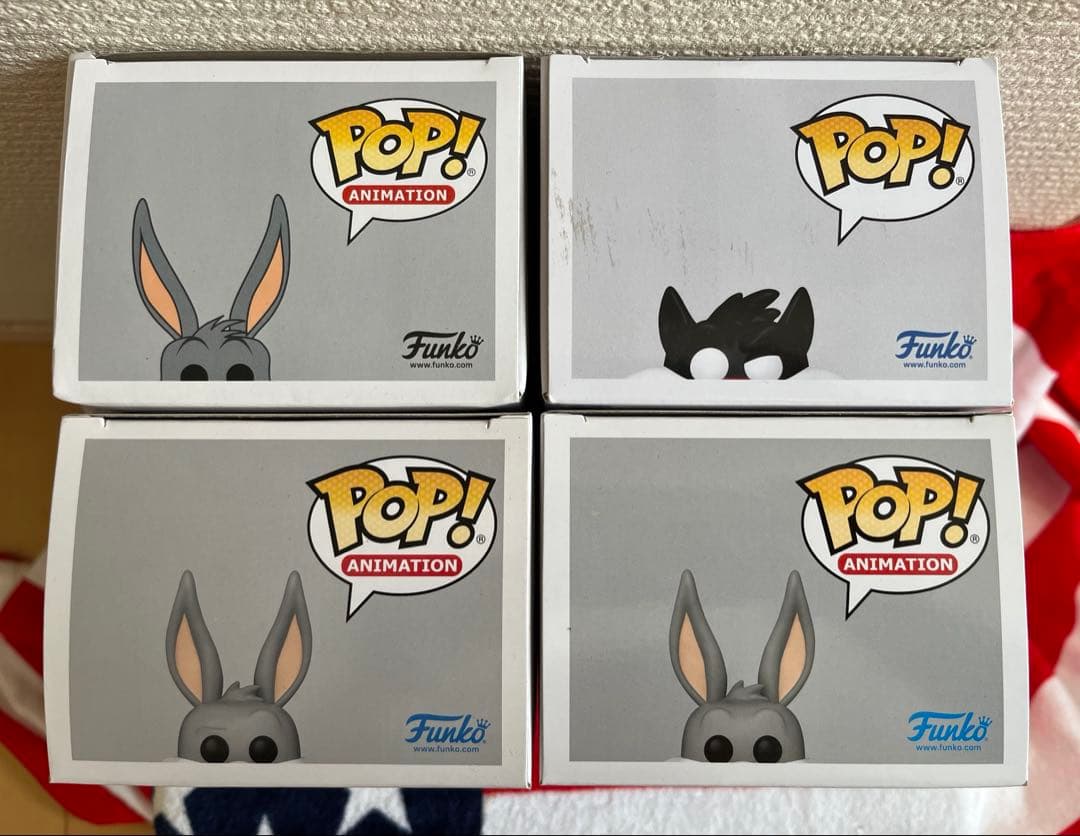 FUNKO POP LooneyTunes バックスバニー シルベスタ　ルーニー