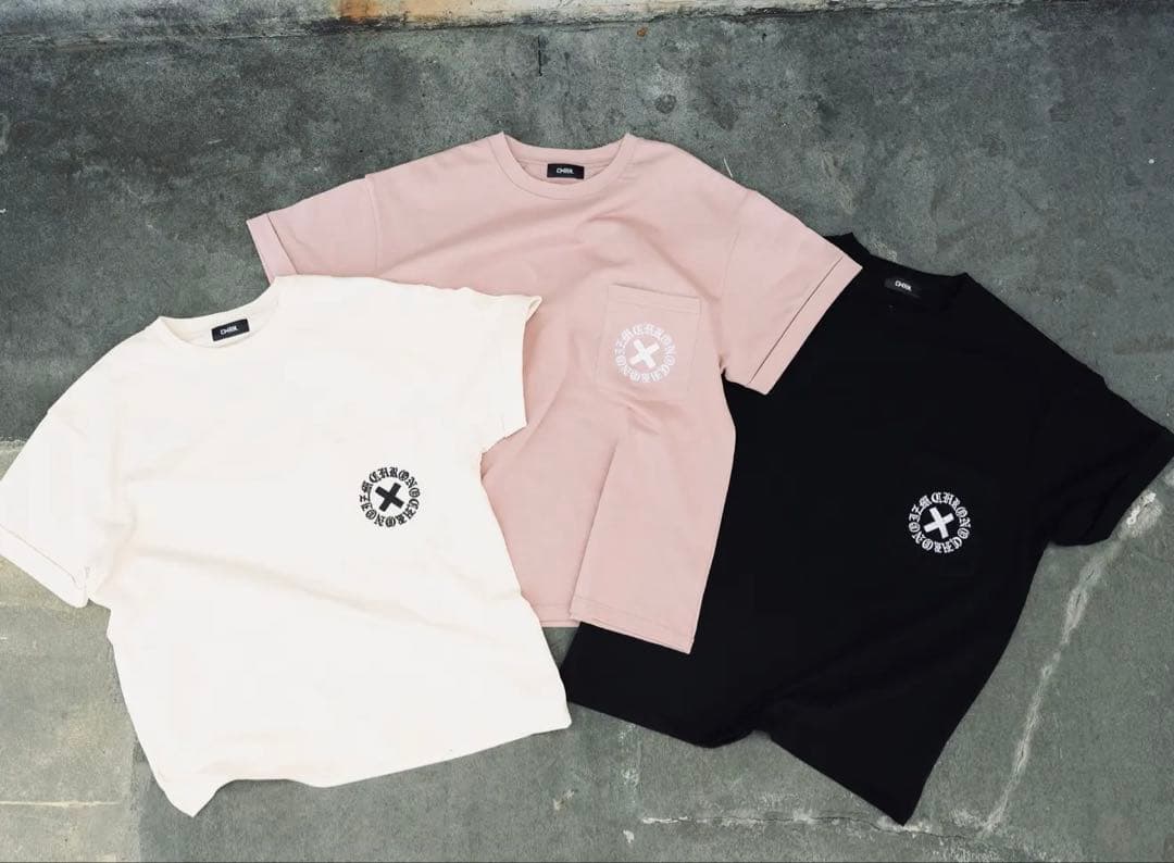 ミュージシャン CHRONOIZM POCKET T-shirt<BLACK> XXL