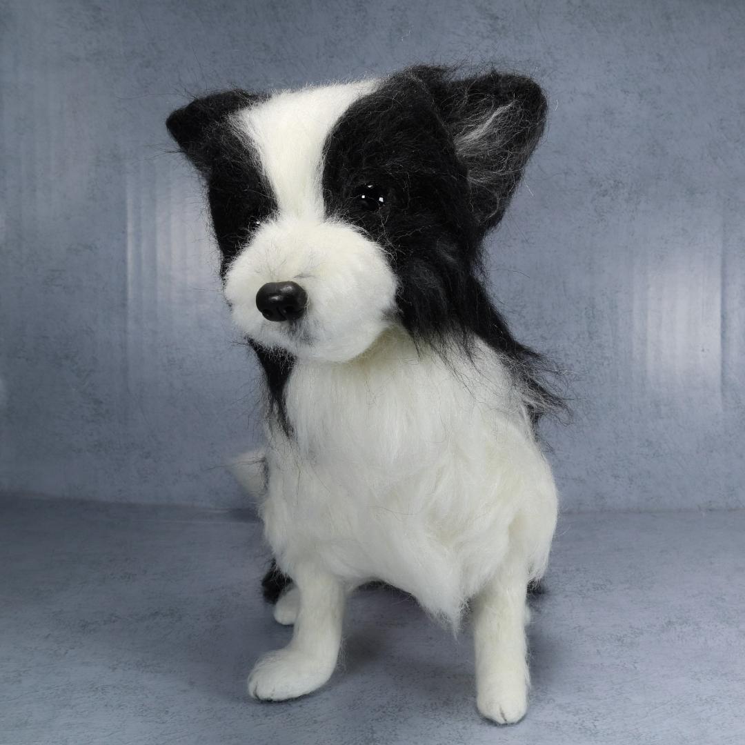 羊毛フェルト　リロママ様確認用　ボーダーコリー　ハンドメイド　犬　オーダー