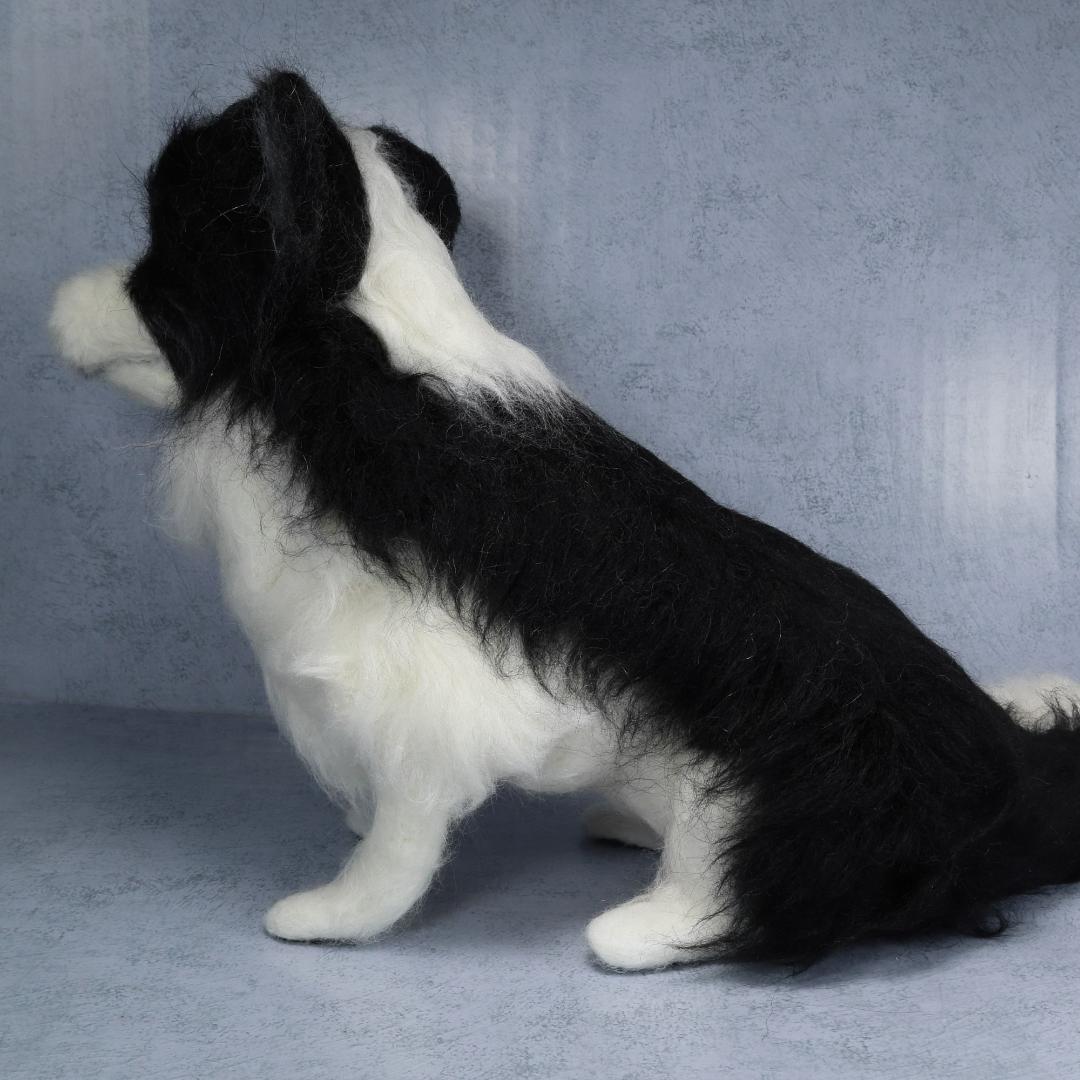 羊毛フェルト　リロママ様確認用　ボーダーコリー　ハンドメイド　犬　オーダー