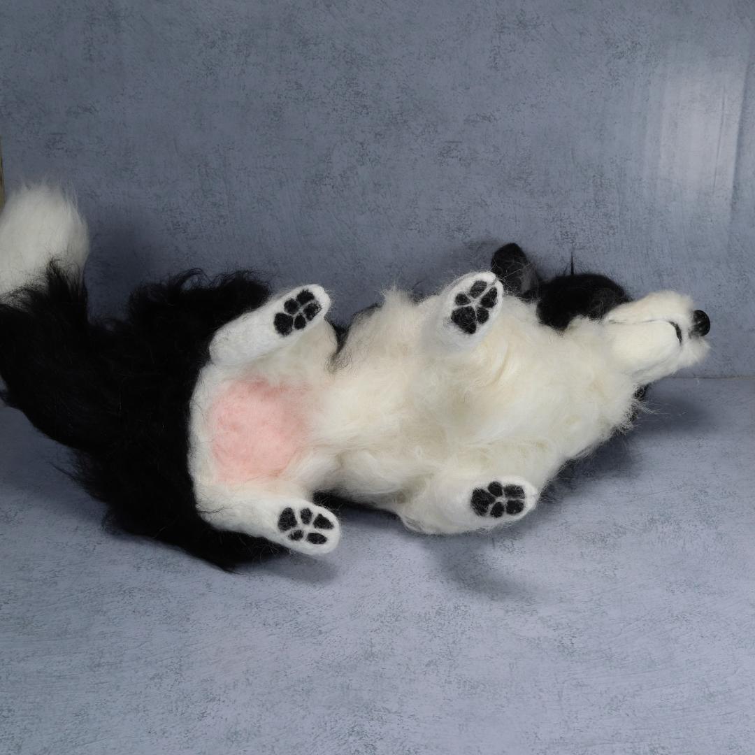 羊毛フェルト　リロママ様確認用　ボーダーコリー　ハンドメイド　犬　オーダー