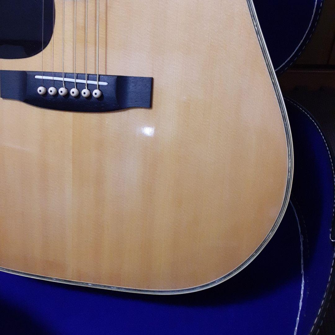 レフティー美品トムソンD38 　スリーピースギター ケース付