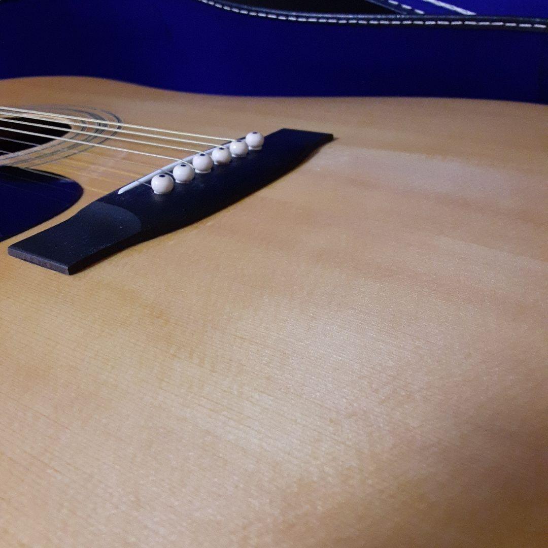 レフティー美品トムソンD38 　スリーピースギター ケース付