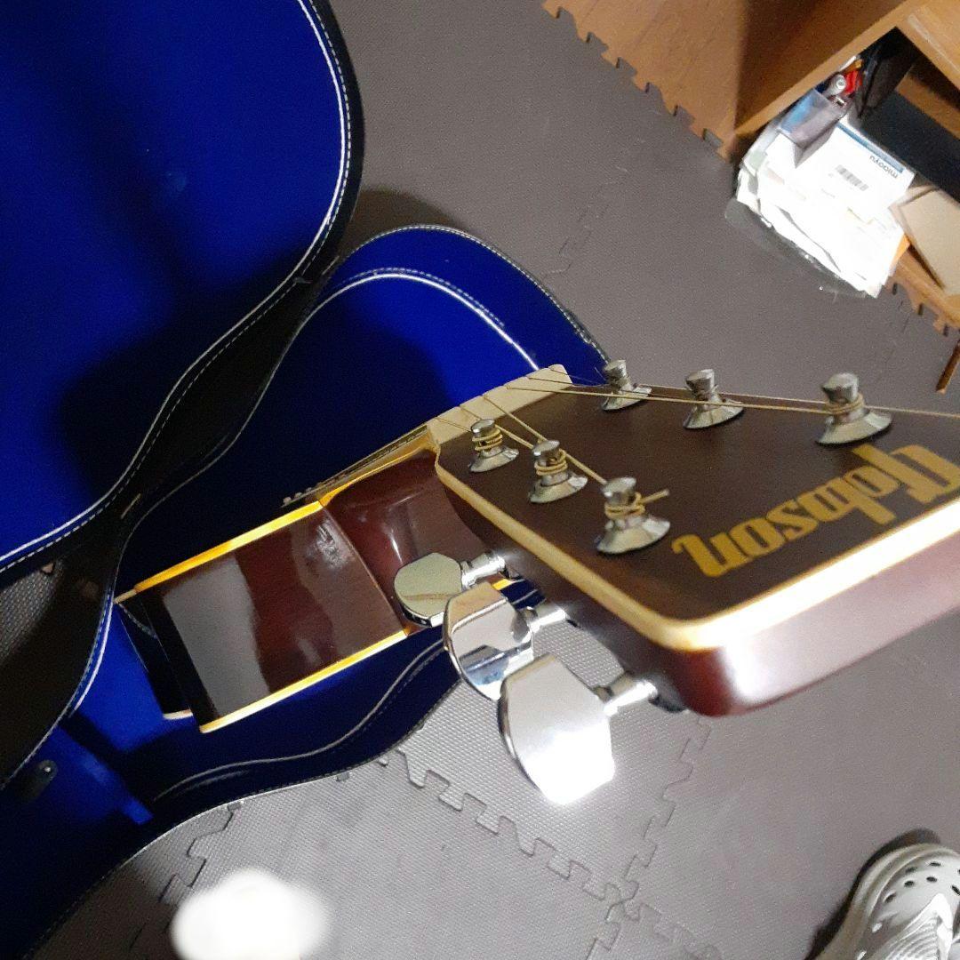 レフティー美品トムソンD38 　スリーピースギター ケース付