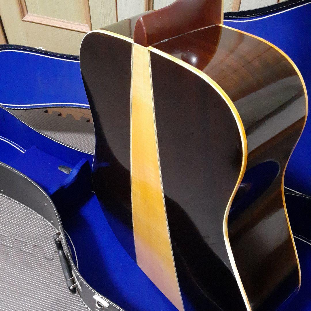 レフティー美品トムソンD38 　スリーピースギター ケース付