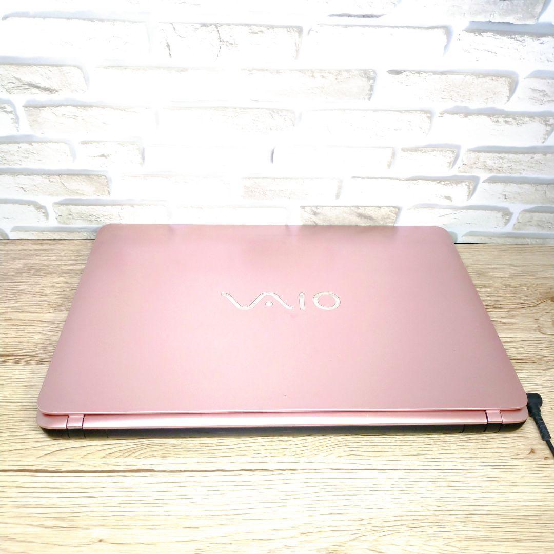初心者向け☆安心のWindows11☆ピンクのVAIOノートPC