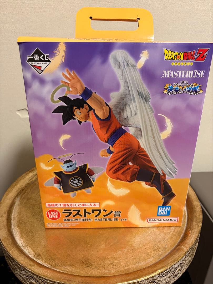 ドラゴンボール 1番くじ 未来への決闘!! ラストワン賞 孫悟空 天使 界王様付