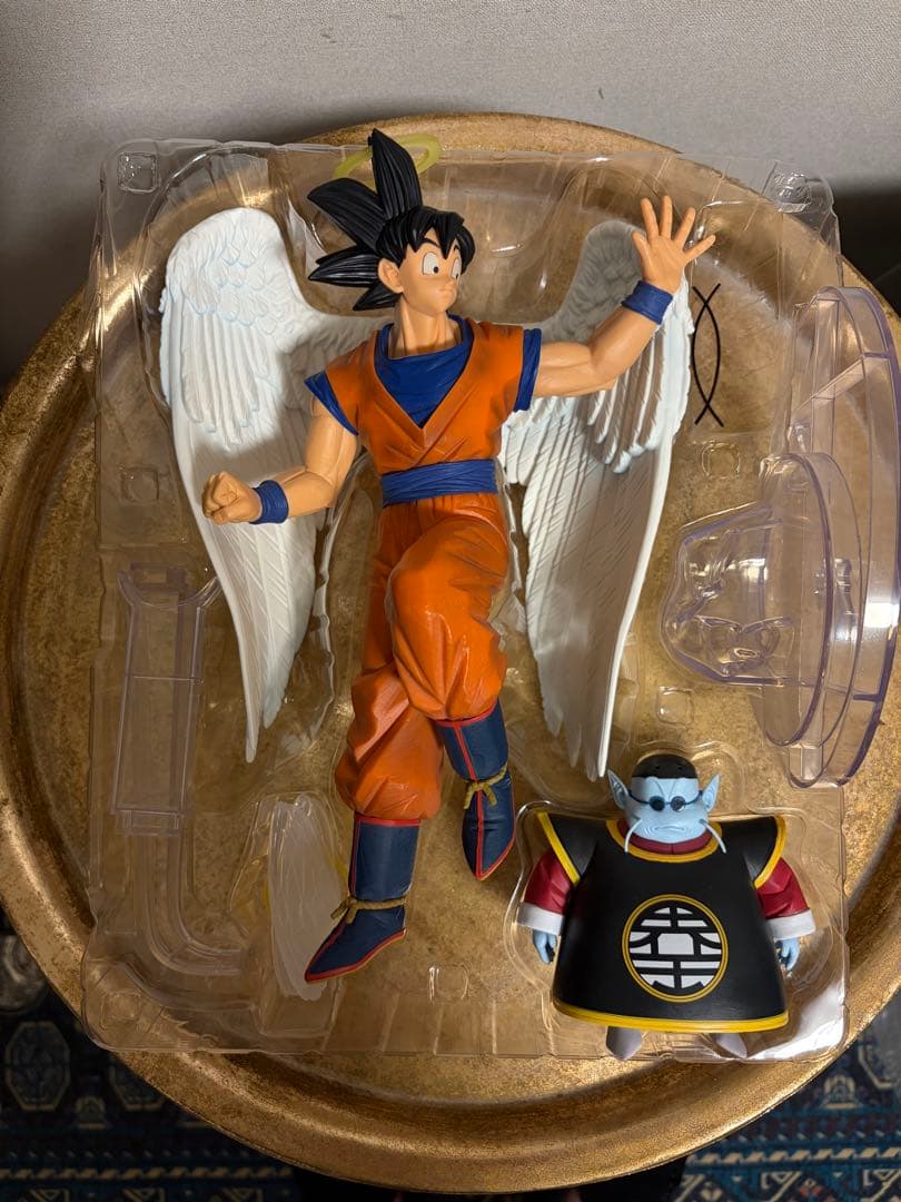 ドラゴンボール 1番くじ 未来への決闘!! ラストワン賞 孫悟空 天使 界王様付