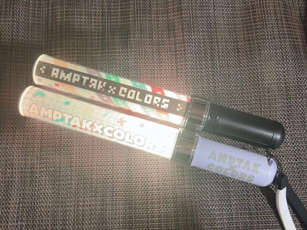 AMPTAK x COLORS ペンライト 2本セット