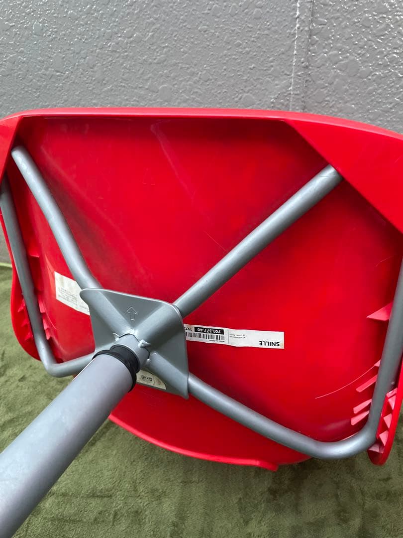 【廃番】2脚セット　IKEA 回転チェア SNILLE スニレ レッド　赤