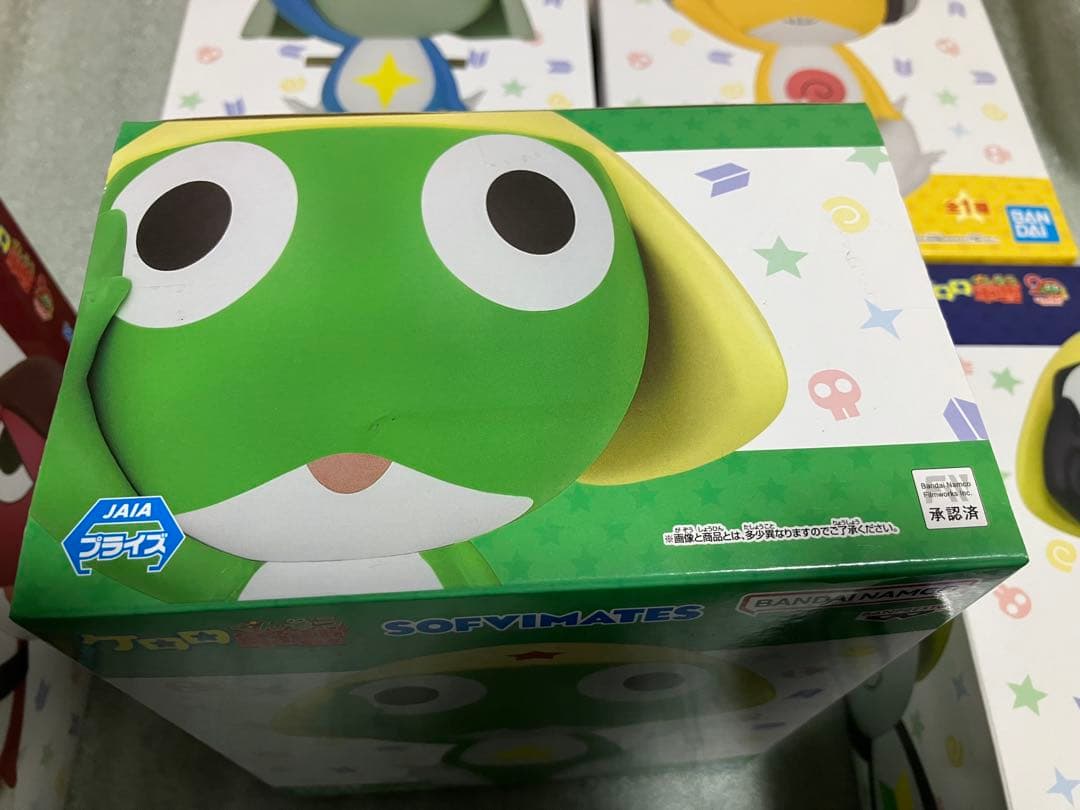 ケロロ軍曹　おおきなSOFVIMATES 5種セット