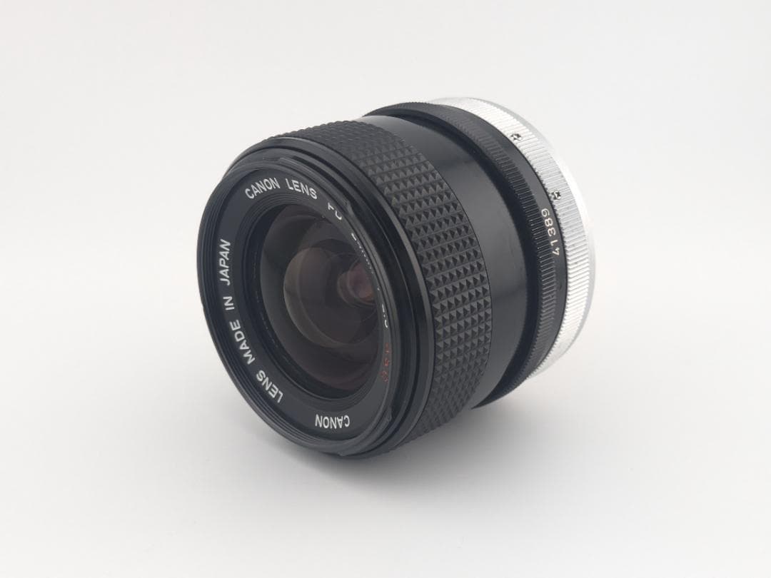 【美品】CANON FD 24mm F2.8 S.S.C MF 単焦点 キャノン