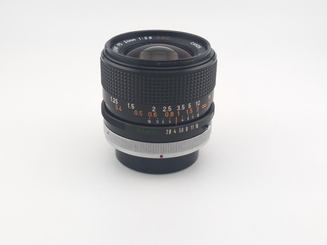 【美品】CANON FD 24mm F2.8 S.S.C MF 単焦点 キャノン