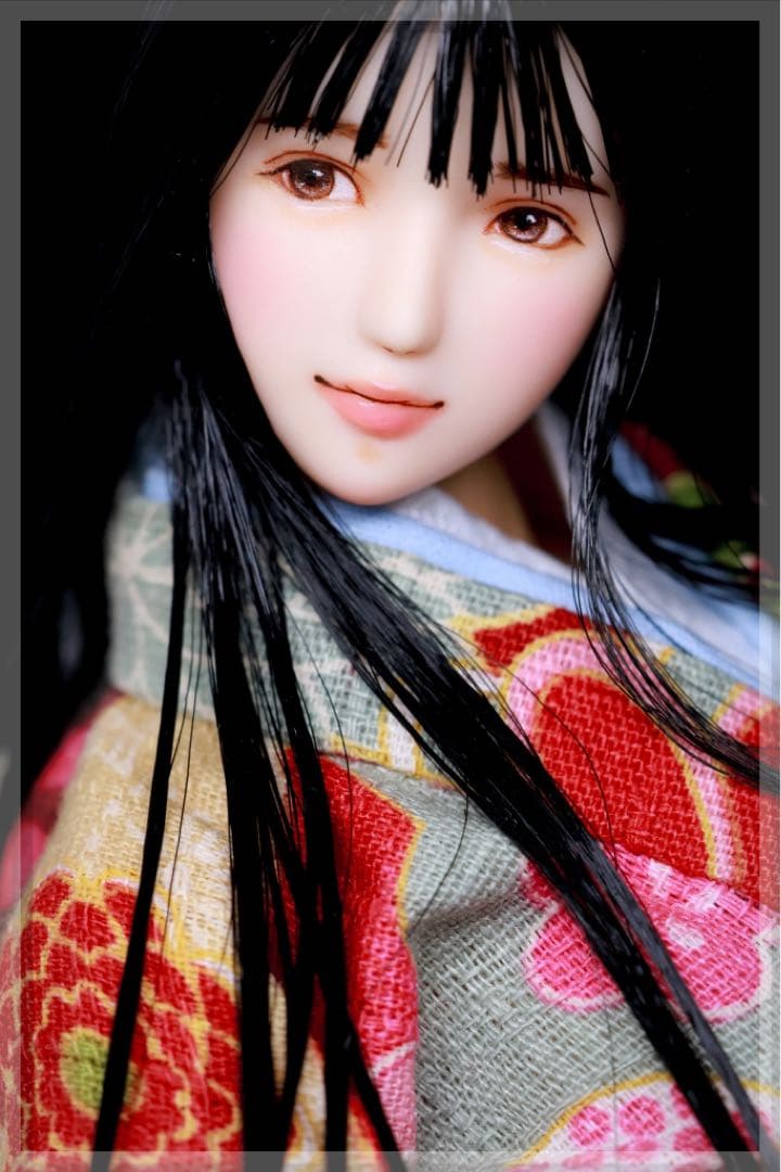 ♪♪ 1/6 　ドール カスタムドールヘッド　和菜　(あえな)　　♪♪