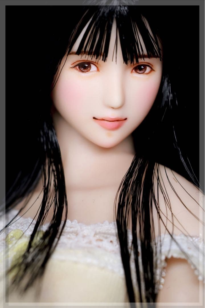 ♪♪ 1/6 　ドール カスタムドールヘッド　和菜　(あえな)　　♪♪