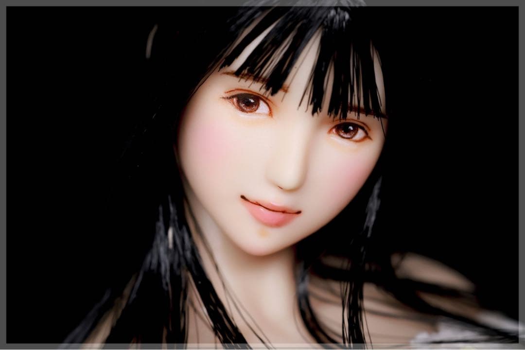 ♪♪ 1/6 　ドール カスタムドールヘッド　和菜　(あえな)　　♪♪