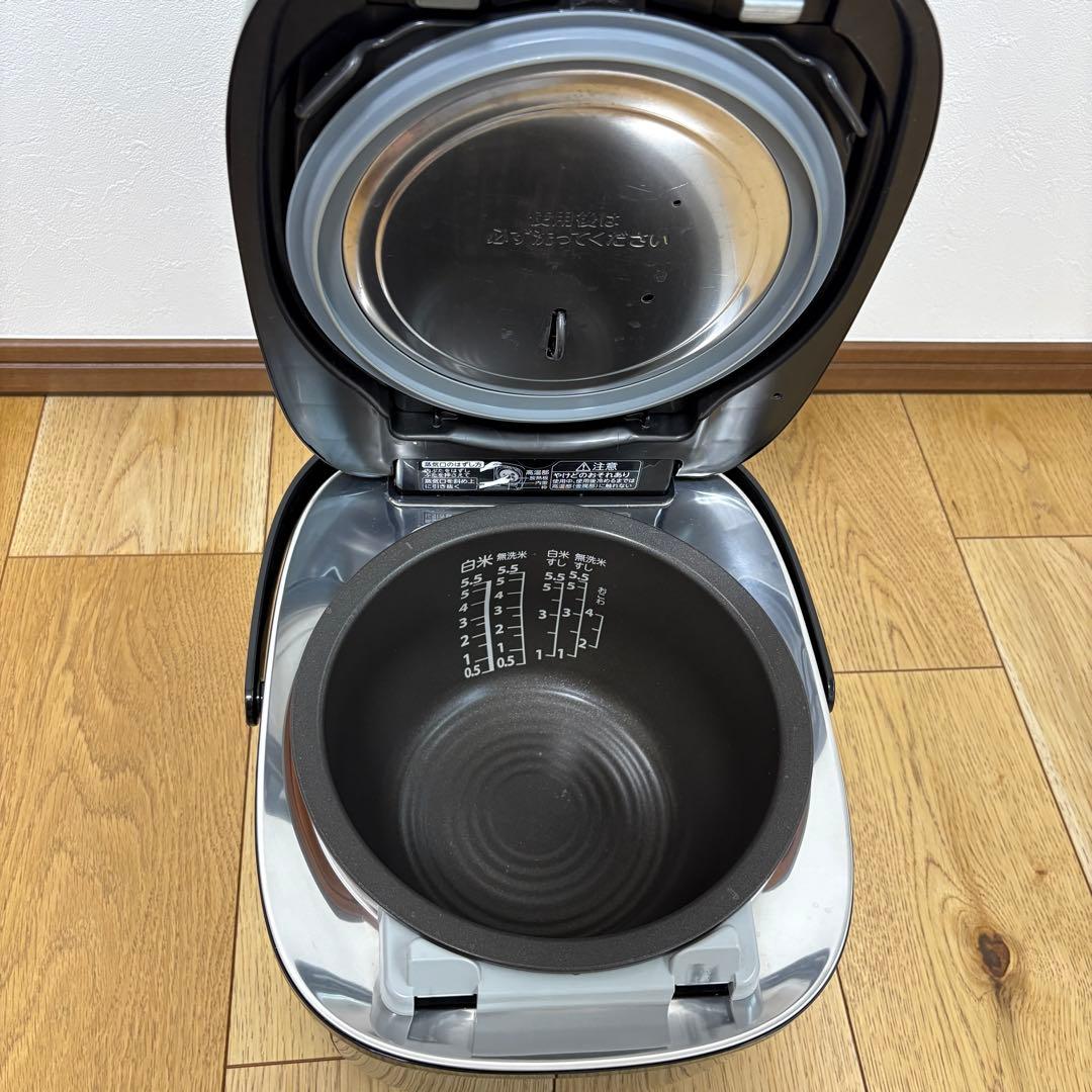 【ジャンク】炊飯器TOSHIBA RC-10VSV 1.0L ブラック
