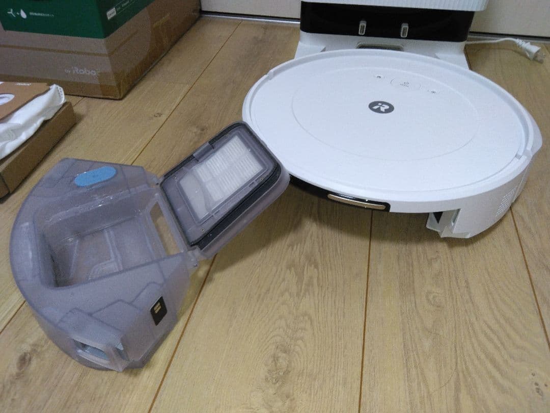 【使用1時間Roomba Combo 2 Essential + 個装箱setA