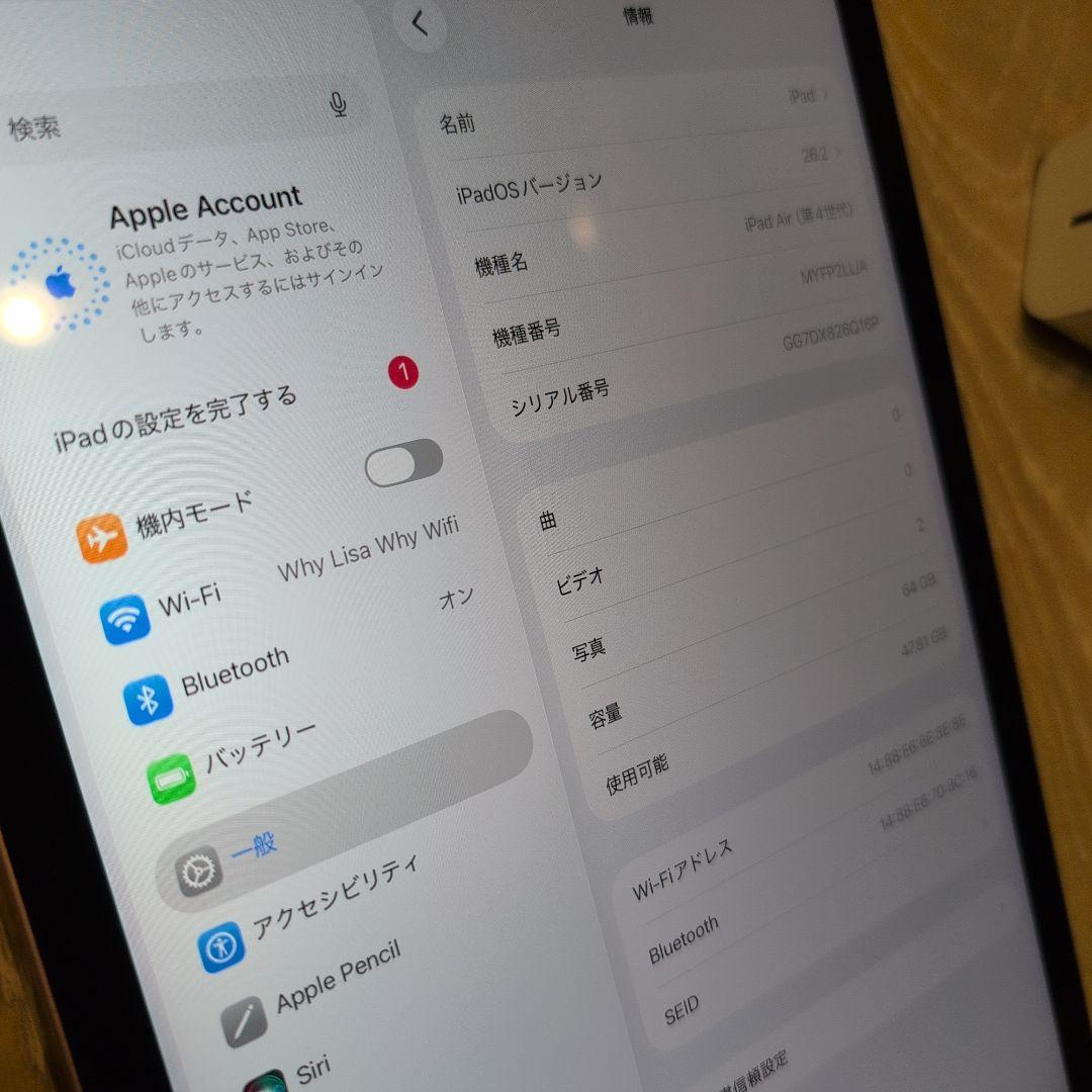 Apple iPad Air 第４世代 Pink ピンク 4th 本体