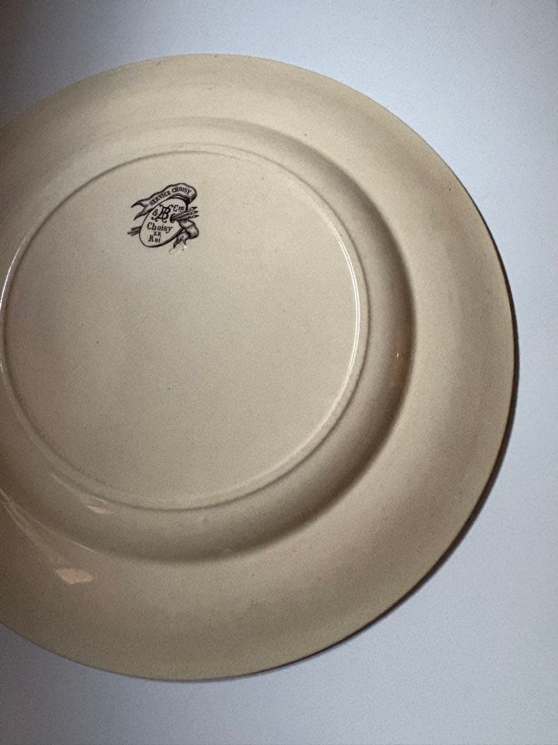 美品　ジョワジールロワ　平皿　フランスアンティーク