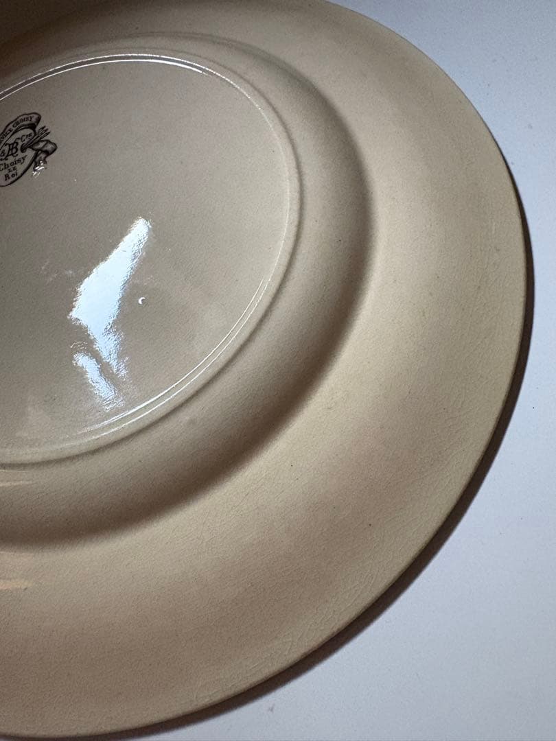 美品　ジョワジールロワ　平皿　フランスアンティーク