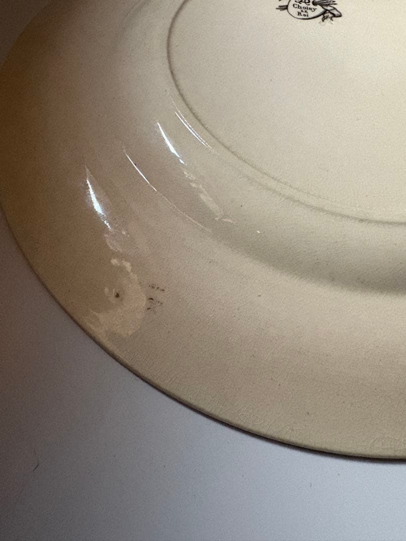 美品　ジョワジールロワ　平皿　フランスアンティーク