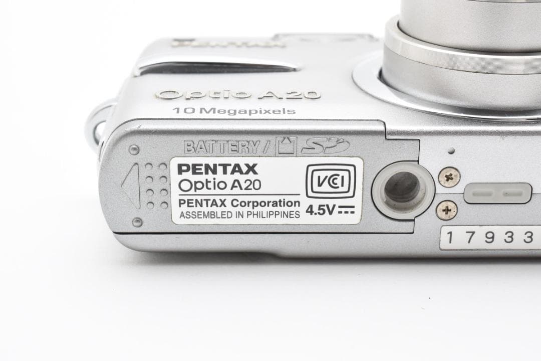 PENTAX ペンタックス Optio A20 シルバー #N11