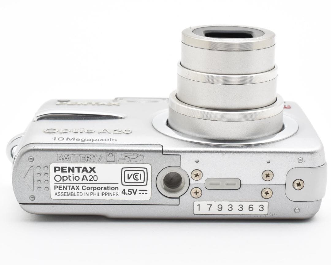 PENTAX ペンタックス Optio A20 シルバー #N11