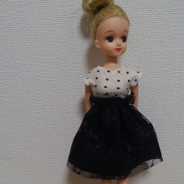 リカちゃん　レースチュールスカート　セット