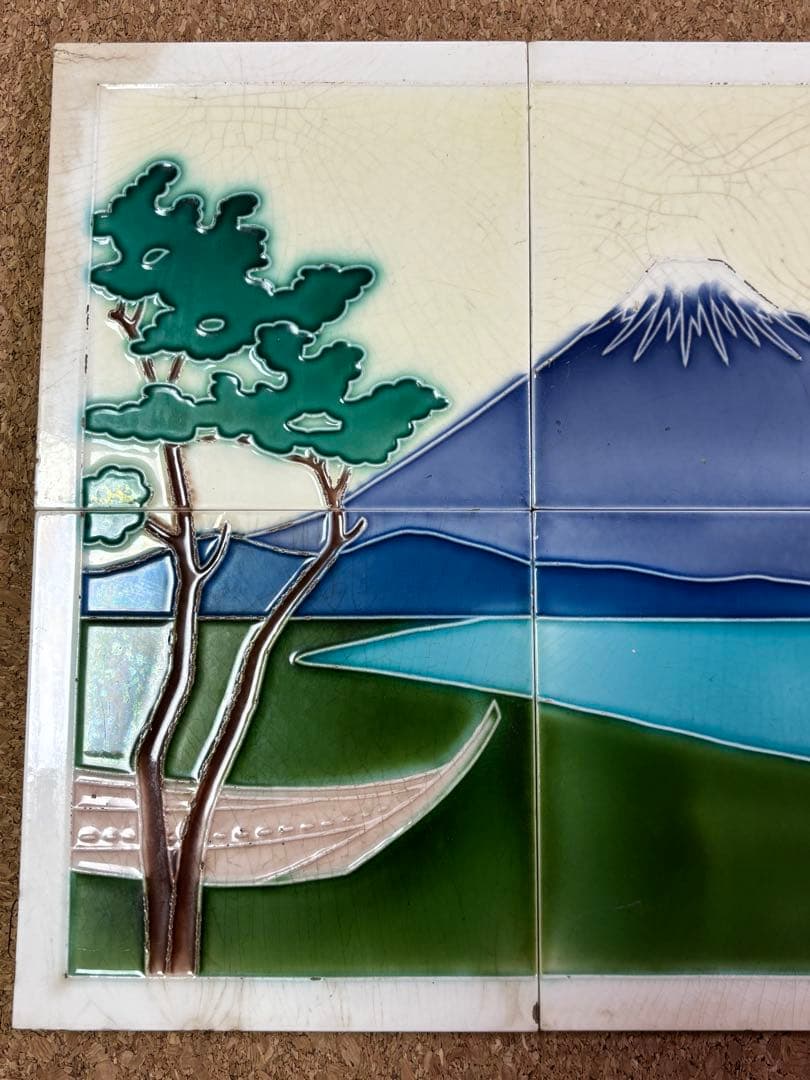 マジョリカタイル　佐藤煉瓦工場　富士山