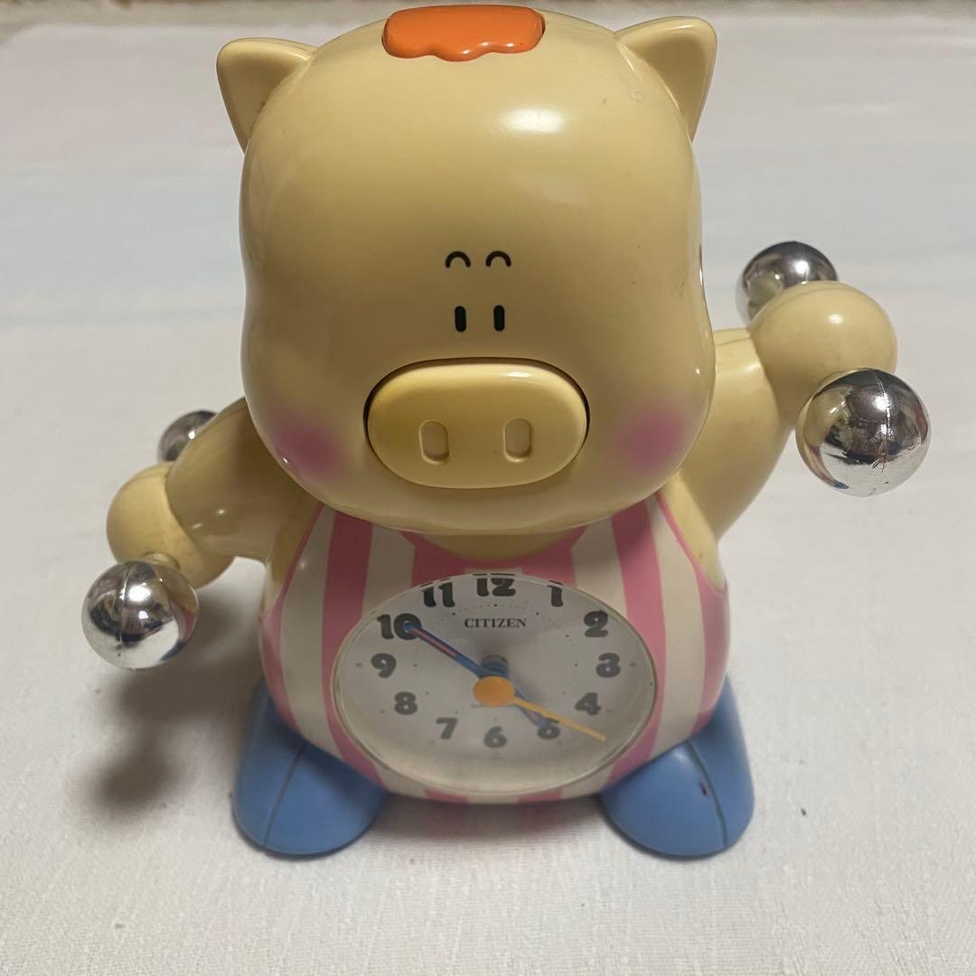 CITIZEN シチズン 昭和レトロ 目覚まし時計 置き時計 ハッスルBOO