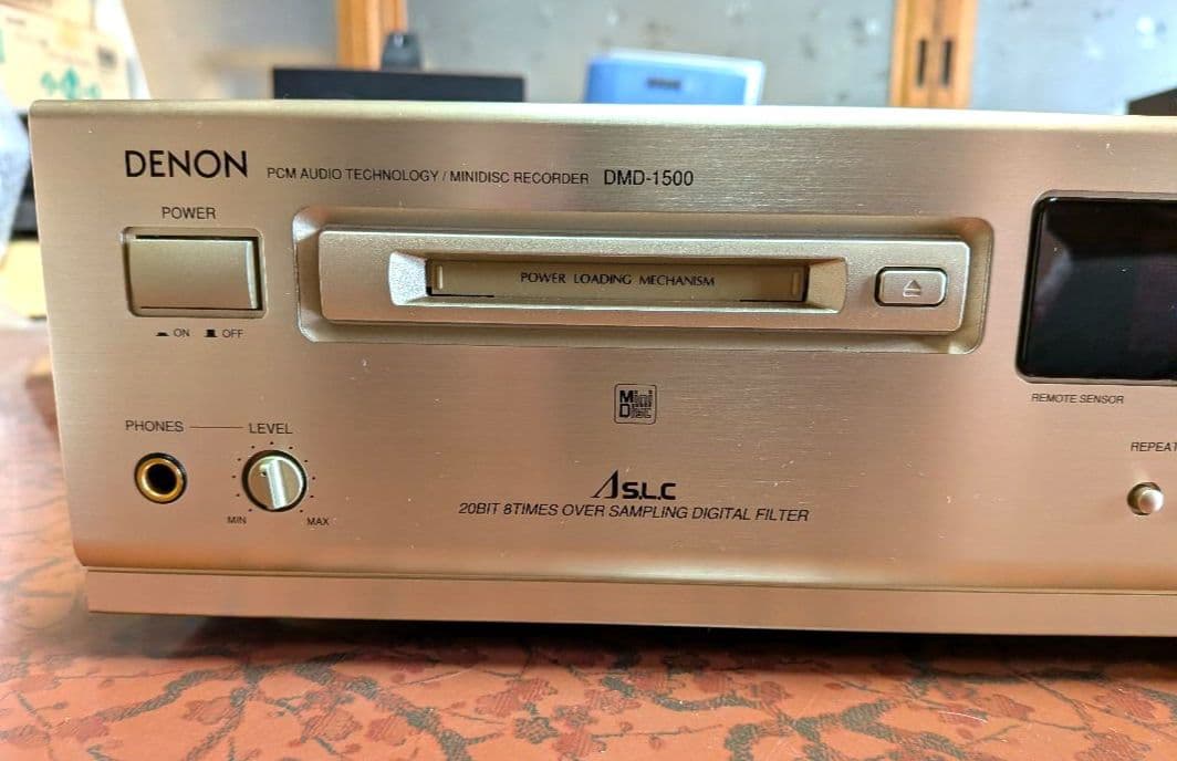 値下げ★DENON DMD-1500 MDレコーダー　 上位機種　動作品